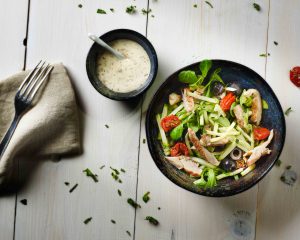 Plukon-Lunchsalade-Kip-Italiaans